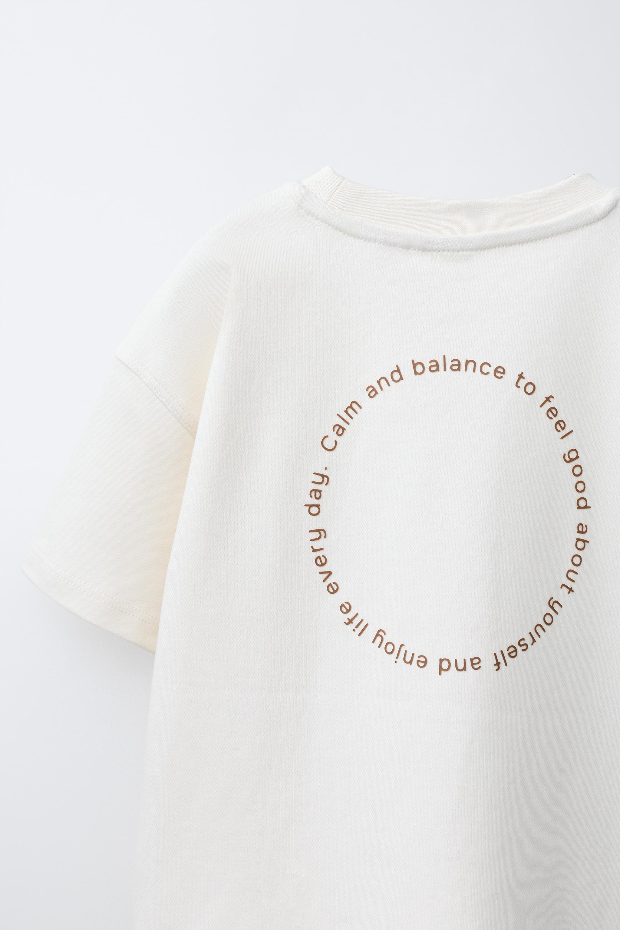 INTERLOCK TEXT T-SHIRT